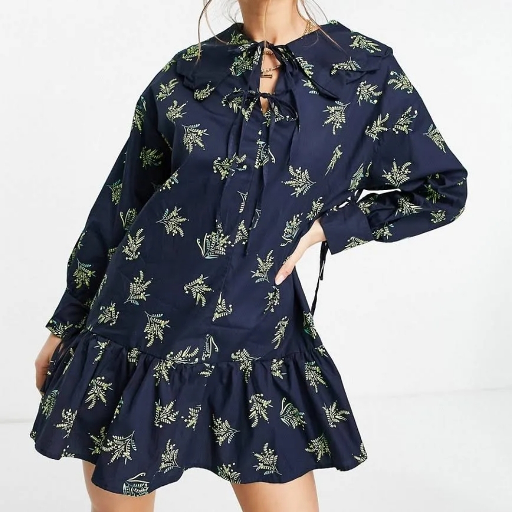 Glamorous mini smock dress